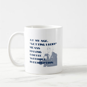 Mug Devenir chanceux à mon âge