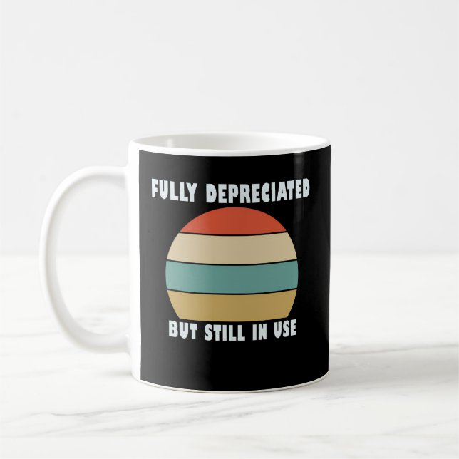 Mug Devis Comptable Pleinement Déprécié Mais Toujours  (Gauche)