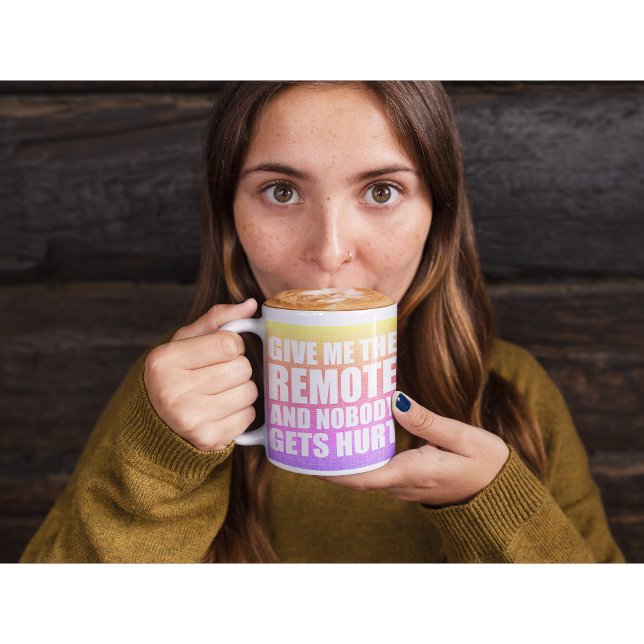 Mug Devis de contrôle à distance amusant (Créateur téléchargé)