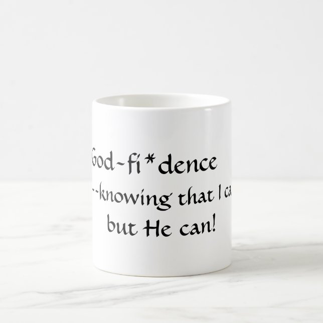 Mug Devis de définition de la preuve (Centre)