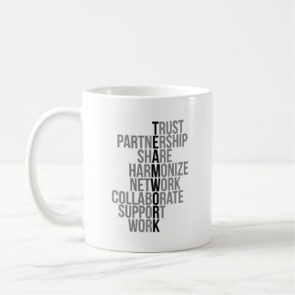 Mug Devis de travail d'équipe