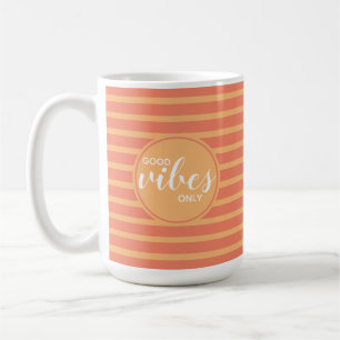 Mug Devis de typographie Orange uniquement amusant Goo