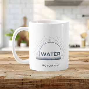 Mug Devis d'énergie solaire Nom personnalisé