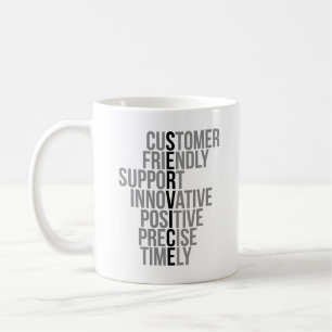 Mug Devis du service à la clientèle