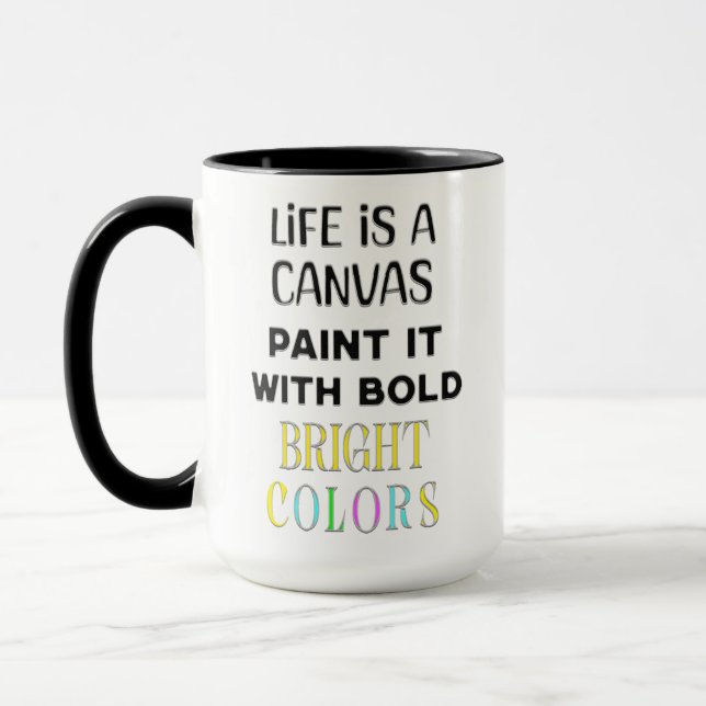 Mug Devis inspirant (Gauche)