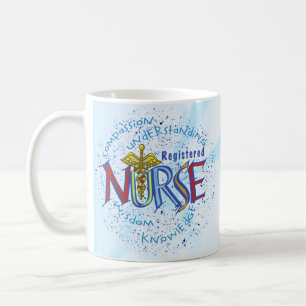 Mug Devise d'infirmière diplômée