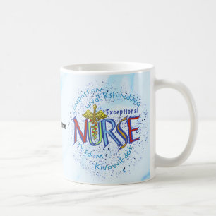 Mug Devise d'infirmière exceptionnelle