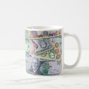 Mug Devise jamaïcaine - billets de banque