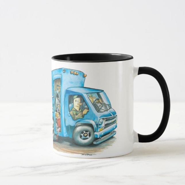 Mug Devoir 11OZ de week-end (Droite)