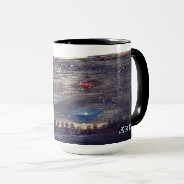 Mug DG Paintings Cosmic Forest  (Devant droit)