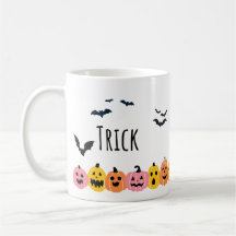 Mug d'Halloween 'Trick or Treat' - 11oz