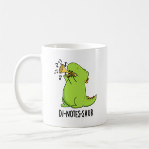 Mug Di-notes-saur Blague drôle de dinosaure