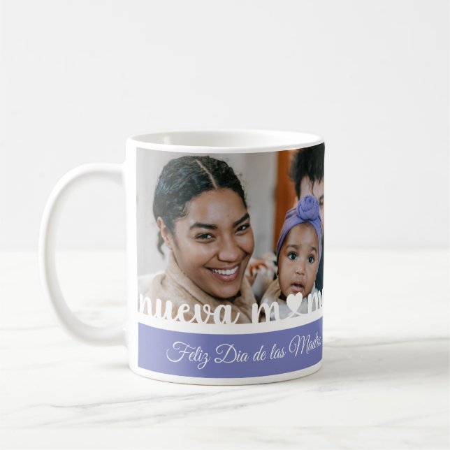 Mug Dia de las Madres Nueva Mama (Gauche)