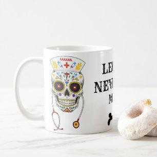 Mug Dia De Los Muerto, Fête mexicaine de l'infirmière 
