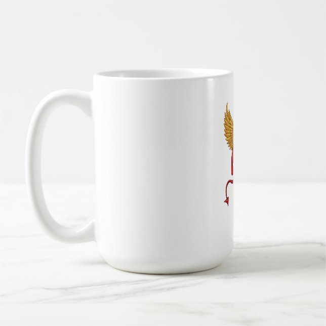 Mug Diable avec trident (Gauche)