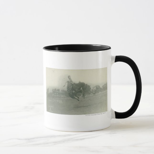 Mug Diable de vol d'équitation de Lee Caldwell (Droite)