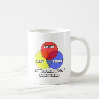 Mug Diagramme de Venn .. Chirurgiens cardiothoraciques