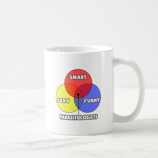 Mug Diagramme de Venn .. Parasitologues (Droite)