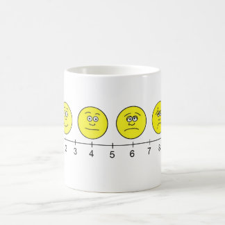Mug Diagramme d'échelle de douleur