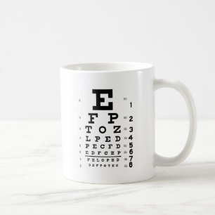 Mug Diagramme d'oeil