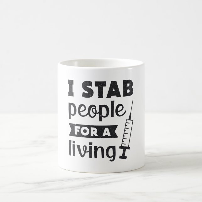 Mug Dialyse Tech I Stab Personnes Pour Une Infirmière  (Centre)