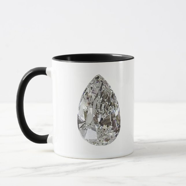 Mug Diamant en forme de poire (Gauche)