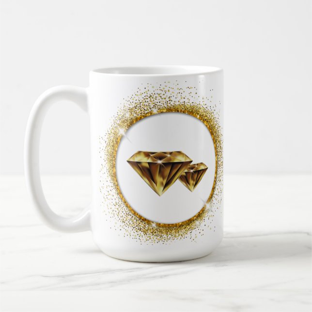Mug Diamants d'or (Gauche)
