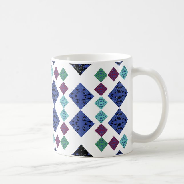 Mug Diamants Étoilés (Droite)