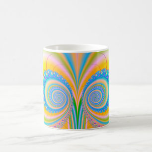 Mug Diamants fractal par Shirley Taylor