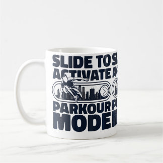 Mug Diapositive féminine pour activer le mode Parkour