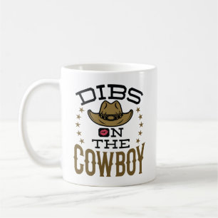 Mug Dibs sur le Cowboy mignon femme amie Fiance