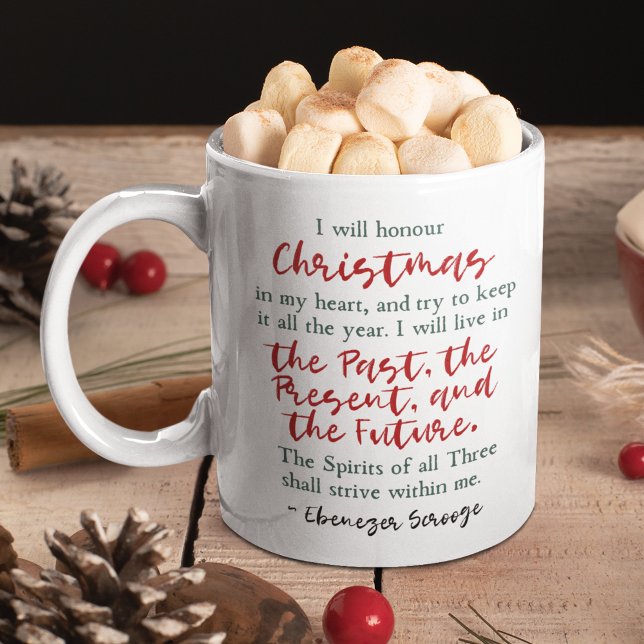 Mug Dickens A Christmas Carol Scrooge Citation Victori (Créateur téléchargé)