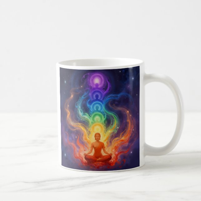 Mug Die 7 Chakren (Droite)