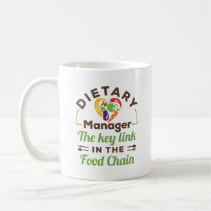 Mug Dietary Manager Le lien clé dans la chaîne aliment