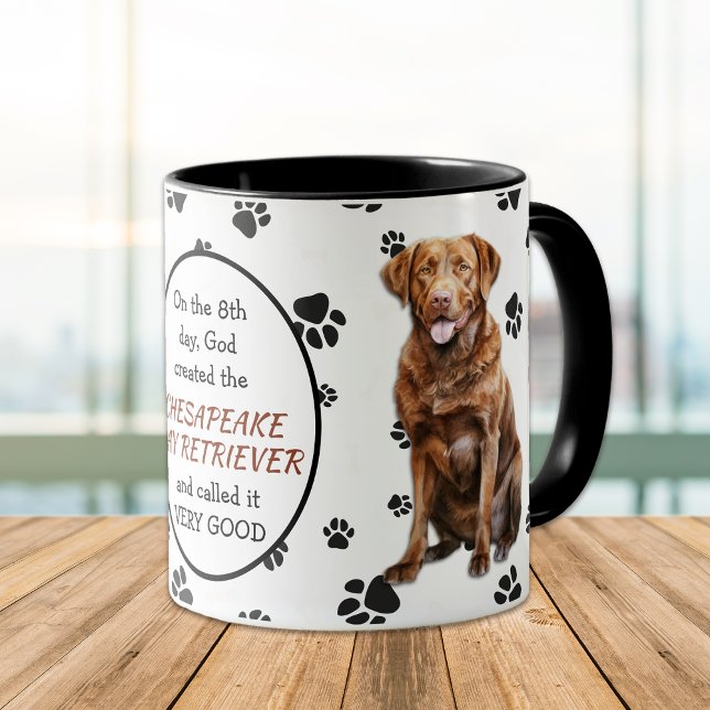 Mug Dieu a créé Chesapeake Bay Retriever Dog (Créateur téléchargé)