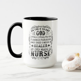 Mug Dieu a fait une infirmière