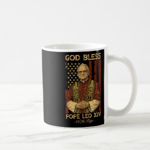 Mug Dieu Béni Pape Leo Xiv Robert Francis Prevost Amer