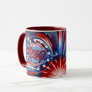 Mug Dieu Bénisse l'Amérique Terre Que J'Aime Graphique