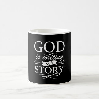 Mug Dieu écrit mon histoire La foi chrétienne