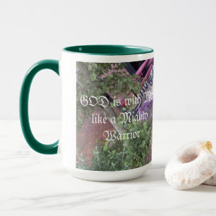 Mug DIEU est avec MOI comme un Guerrier Puissant