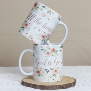 Mug "Dieu Est Bon. Tout Le Temps." Musique florale
