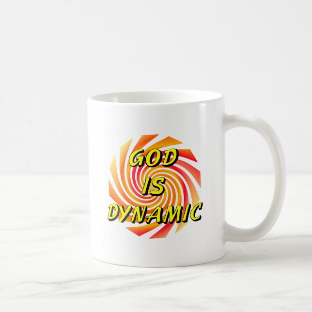 Mug Dieu est dynamique chrétienne (Droite)