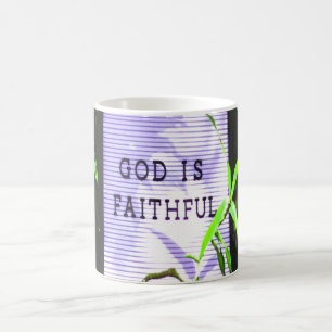Mug Dieu est l'inspiration chrétienne fidèle