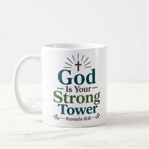 Mug Dieu est votre tour forte encouragement biblique 