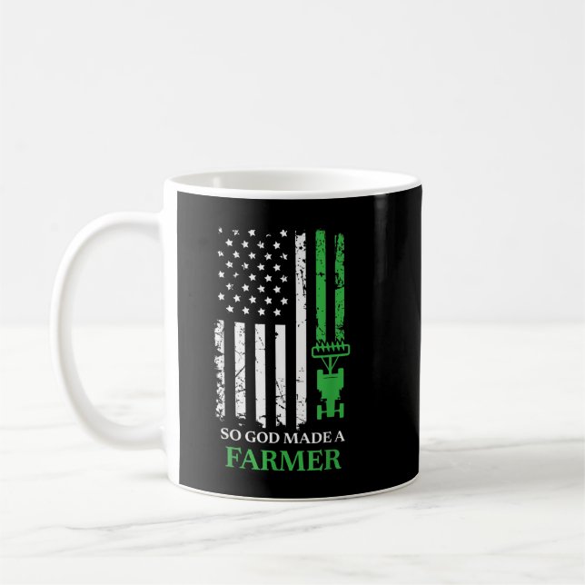 Mug Dieu Faisait Un Agriculteur, Un Agriculteur (Gauche)