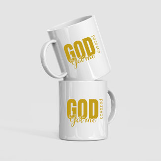 Mug Dieu M'A Fait Couvrir - Thé Chrétien Inspirationne