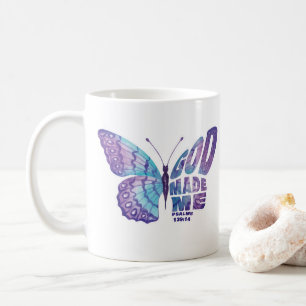 Mug DIEU M'A Fait Psaumes 139:14 Femmes et Filles Chré