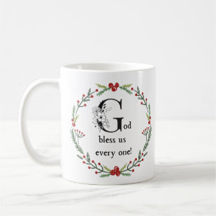 Mug Dieu Nous Bénisse Chaque Scrooge Dickens Noël