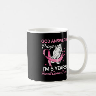 Mug Dieu répond aux prières Cancer du sein Survivant C