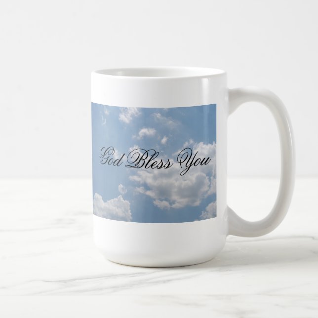 Mug Dieu vous bénissent (Droite)